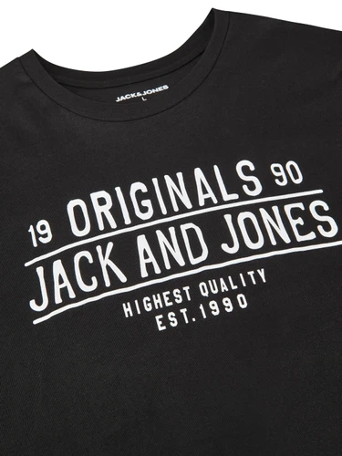 Jack & Jones Tshirt Herren Regular Fit JJLINO 4er Pack Set Pack