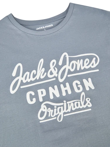 Jack & Jones Tshirt Herren Regular Fit JJLINO 4er Pack Set Pack