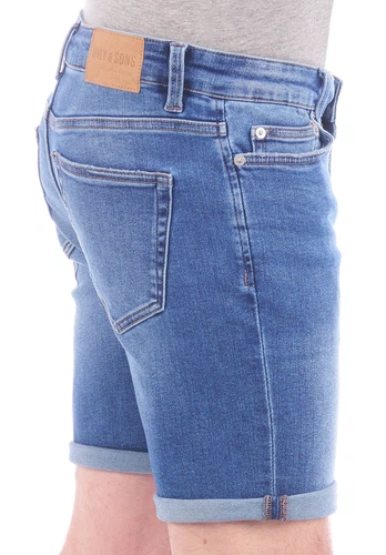 Only & Sons Herren Jeans Short ONSPLY 2er Pack