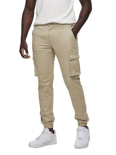 Only & Sons Herren Cargo Hose ONSCAM STAGE 6687 - Tapered Fit - Grau 842729