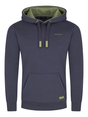 DENIMFY Hoodie Herren DFBenno Regular Fit Kapuzenpullover