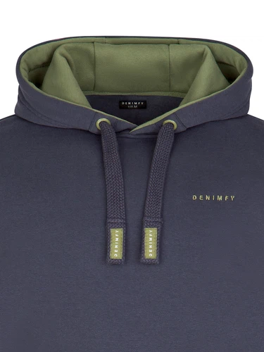 DENIMFY Hoodie Herren DFBenno Regular Fit Kapuzenpullover