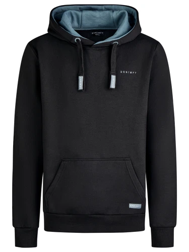 DENIMFY Hoodie Herren DFBenno Regular Fit Kapuzenpullover
