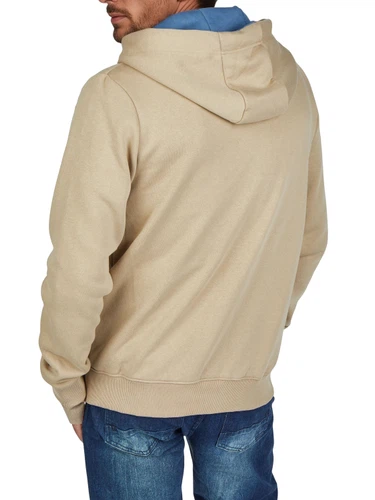 DENIMFY Sweatjacke Herren mit Kapuze Reißverschluss Regular Fit DFLeo