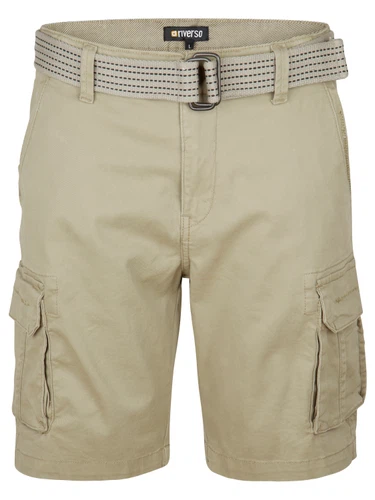 riverso Cargo Shorts Herren mit Gürtel Regular Fit RIVJoko
