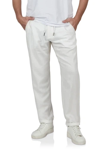 riverso Leinenhose Herren lang Regular Fit RIVMarco