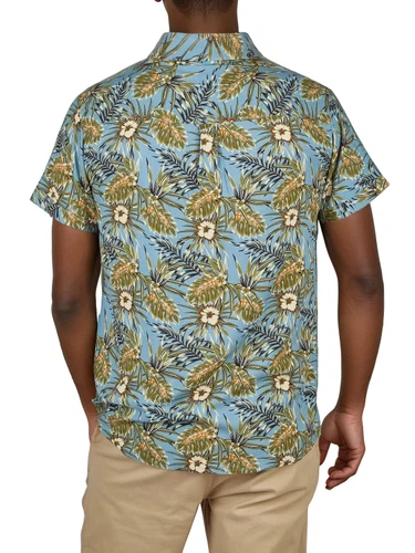 riverso Hawaii Hemd Männer Kurzarm RIVMick Regular Fit