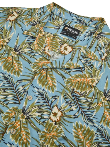 riverso Hawaii Hemd Männer Kurzarm RIVMick Regular Fit
