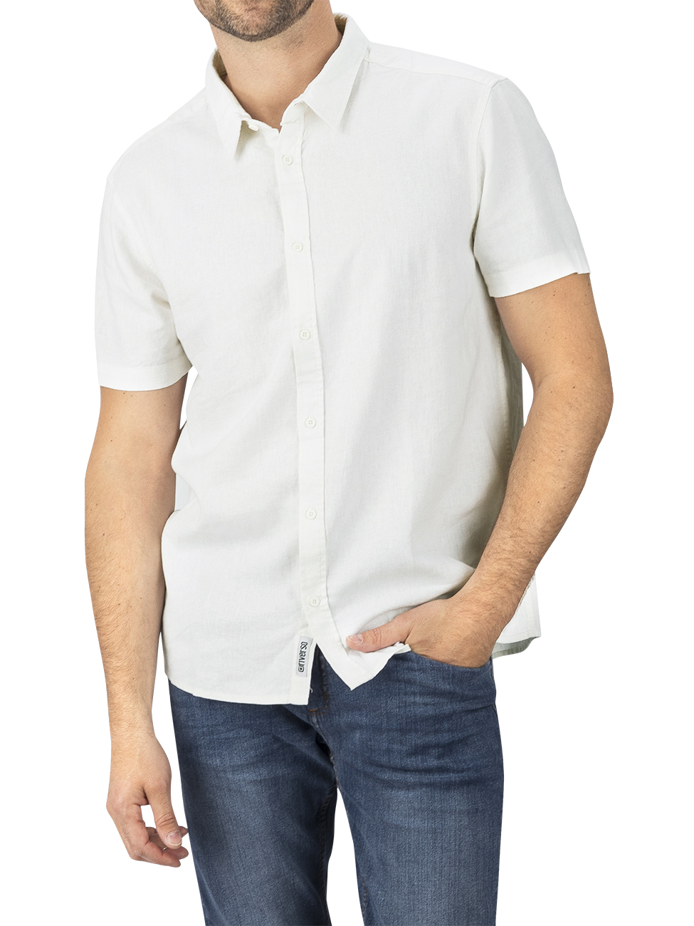 riverso Leinenhemd Herren RIVCarlo Regular Fit