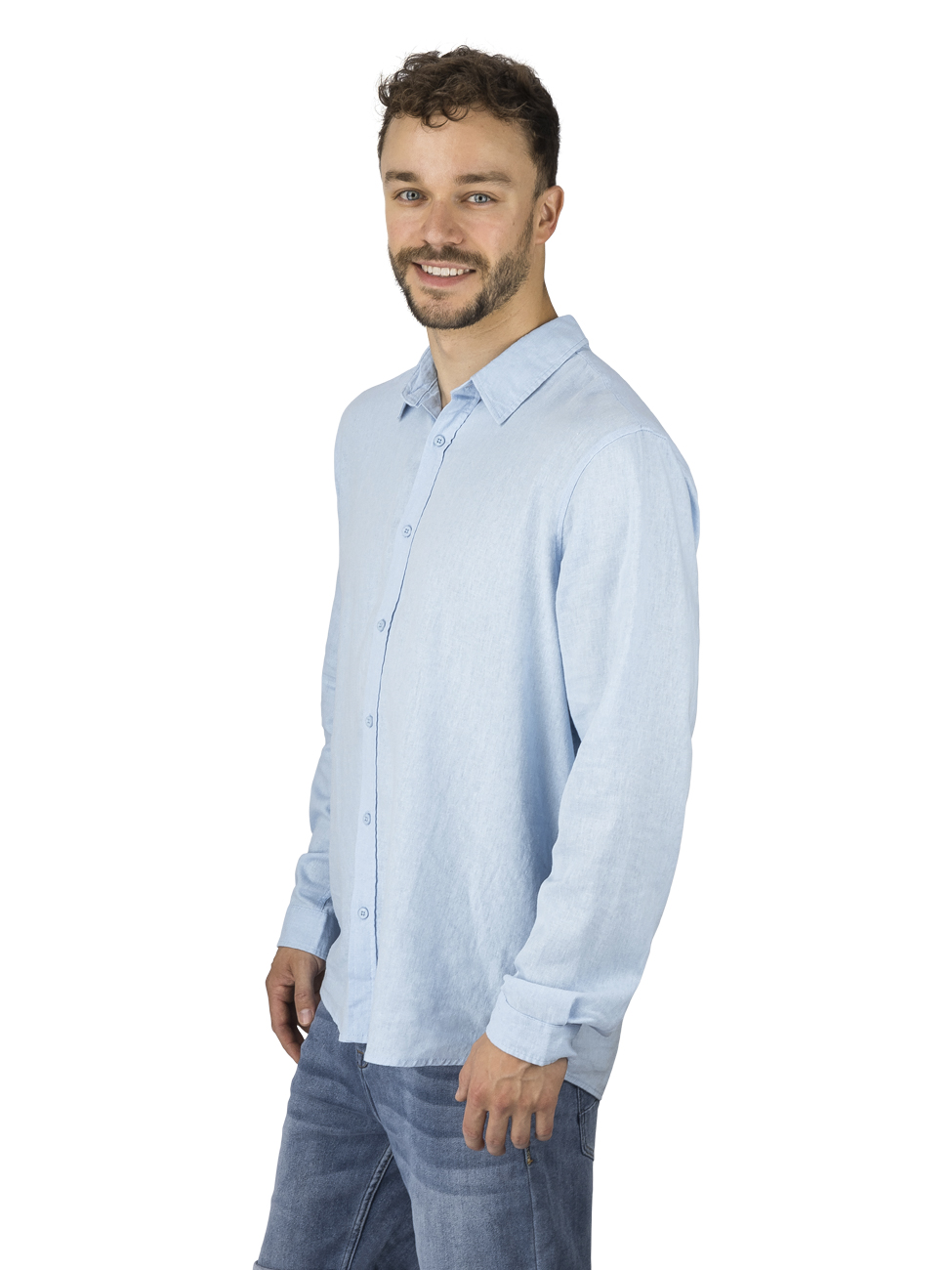 riverso Leinenhemd Herren Regular Fit RIVFabio