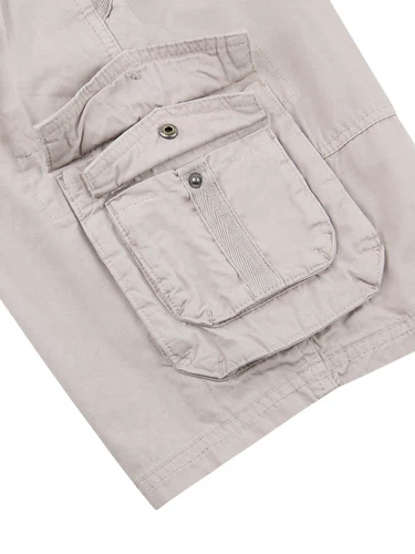 DENIMFY Cargo Shorts Herren mit Gürtel Regular Fit DFUlli