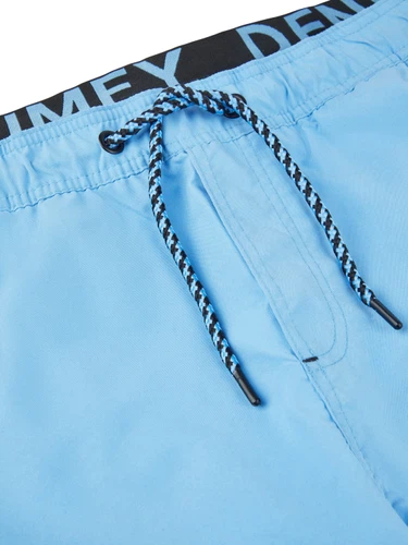 DENIMFY Badehose Herren Lang Badeshorts Doppelter Bund DFNeo