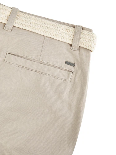 DENIMFY Chino Shorts Herren mit Gürtel Regular Fit DFLio