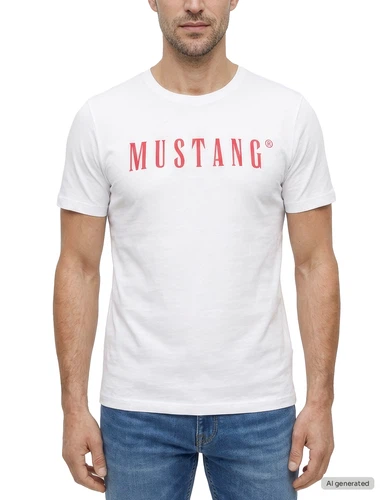 Mustang Herren T-Shirt AUSTIN - Regular Fit