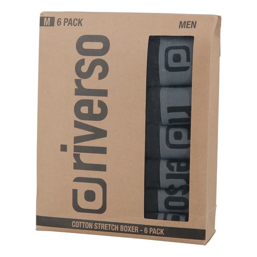 riverso Boxershorts Herren RIVOle 6er Pack