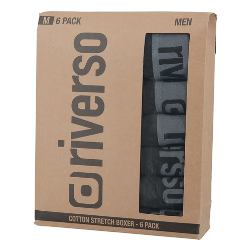 riverso Boxershorts Herren RIVOle 6er Pack