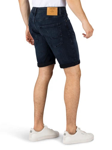 Jack & Jones Jeans Shorts Herren Stretch Kurz Regular Fit JJRICK