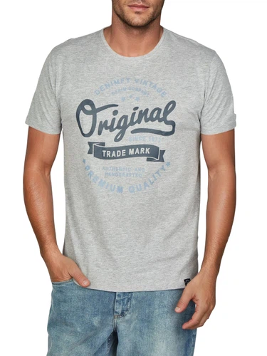 DENIMFY Tshirt Herren Baumwolle Regular Fit DFNuri 4er Pack Set