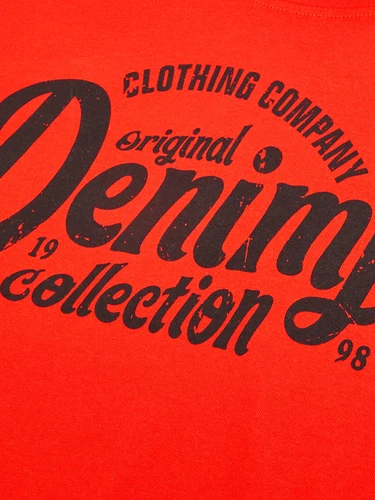DENIMFY Tshirt Herren Baumwolle Regular Fit DFNuri 4er Pack Set