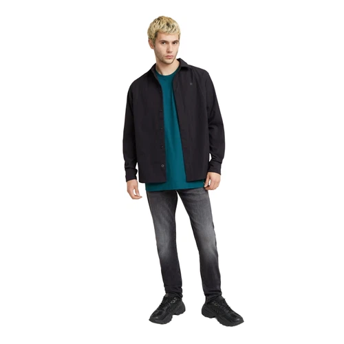 G-Star Herren Jeans 3301 SLIM Fit - Schwarz - Faded Black Magnet