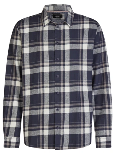 DENIMFY Flanellhemd Herren langarm Kariert Regular Fit DFDean