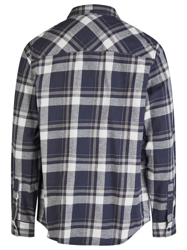 DENIMFY Flanellhemd Herren langarm Kariert Regular Fit DFDean