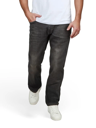 DENIMFY Sweat Jeans Herren Stretch Straight Fit DFAlvin