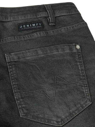 DENIMFY Sweat Jeans Herren Stretch Straight Fit DFAlvin