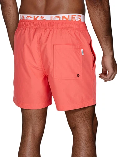 Jack & Jones Badehose Herren lang Badeshorts Doppelter Bund MAUI JJSWIM