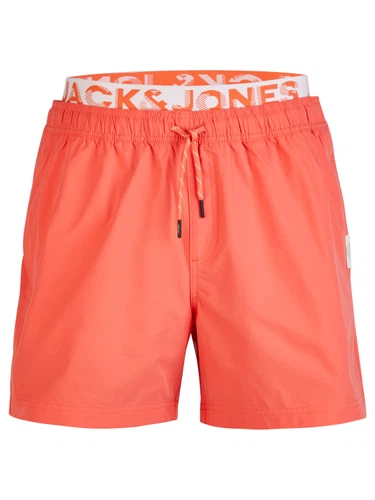 Jack & Jones Badehose Herren lang Badeshorts Doppelter Bund MAUI JJSWIM