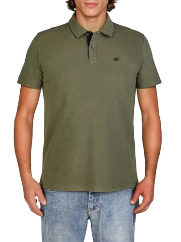 Tom Tailor Poloshirt Herren Kurzarm Baumwolle Regular Fit 3er Set-Pack