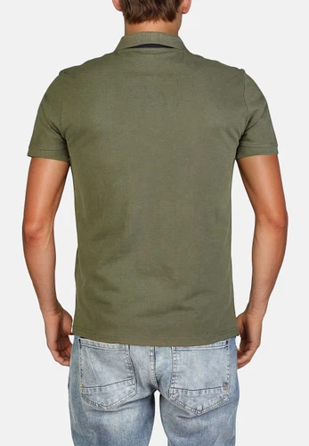 Tom Tailor Poloshirt Herren Kurzarm Baumwolle Regular Fit 3er Set-Pack