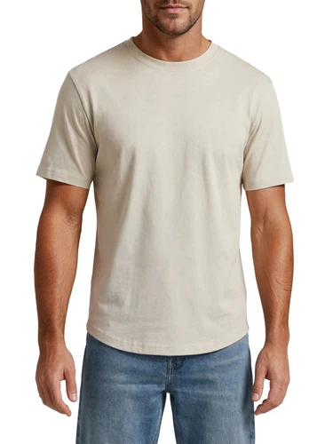 Jack & Jones Tshirt Herren lang geschnitten Set 100% Baumwolle Regular Fit JJENOA 3er Pack