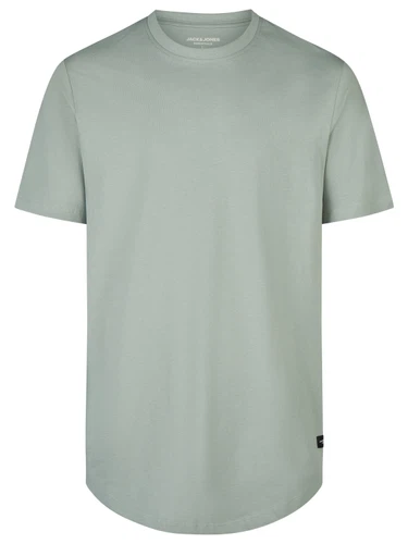Jack & Jones Tshirt Herren lang geschnitten Set 100% Baumwolle Regular Fit JJENOA 3er Pack