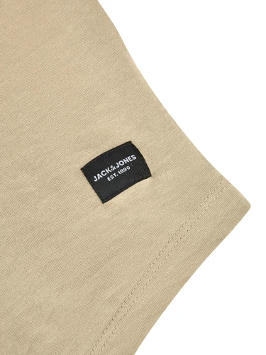 Jack & Jones Tshirt Herren lang geschnitten Set 100% Baumwolle Regular Fit JJENOA 3er Pack