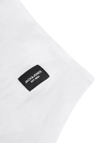 Jack & Jones Tshirt Herren lang geschnitten Set 100% Baumwolle Regular Fit JJENOA 3er Pack