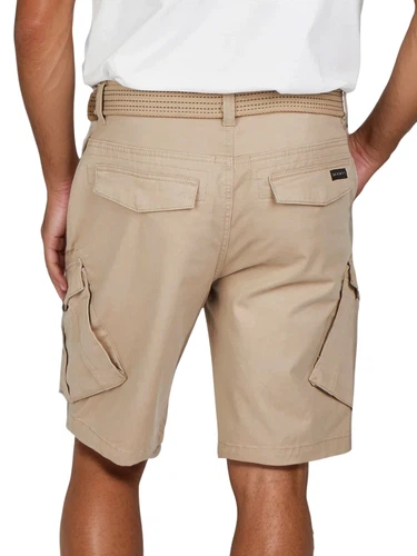 DENIMFY Cargo Shorts Herren mit Gürtel Regular Fit DFPhil