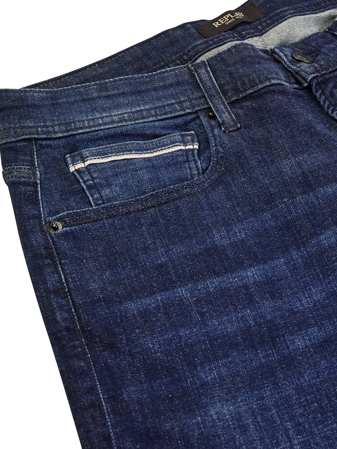 Replay Jeans Herren Stretch Straight Fit Grover