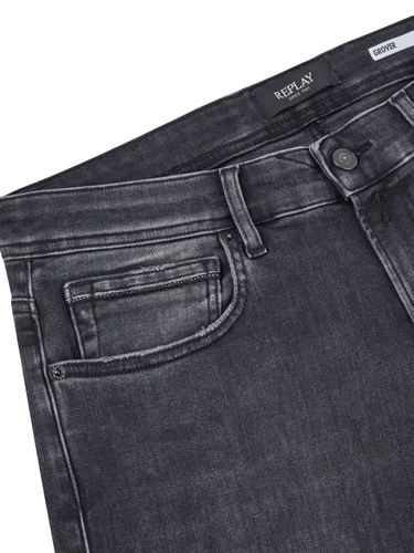 Replay Jeans Herren Stretch Straight Fit Grover