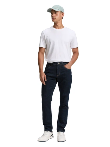 Tom Tailor Herren Jeans TTJOSH REGULAR - Regular Slim Fit - Blau Grau Schwarz