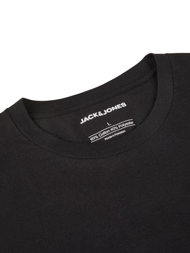 Jack & Jones Tshirt Herren Basic Regular Fit JACJEANS CREW NECK TEE 6er Set Pack