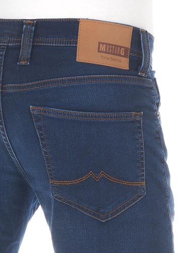 Mustang Herren Jeans Real X Stretchjeans Oregon Tapered Fit