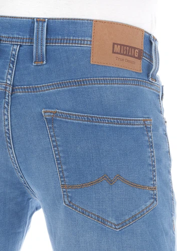Mustang Herren Jeans Real X Stretchjeans Oregon Tapered Fit