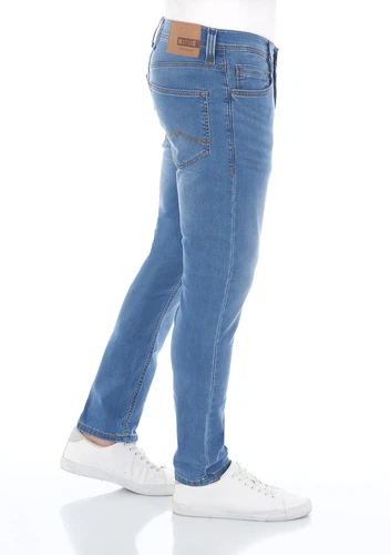 Mustang Herren Jeans Real X Stretchjeans Oregon Tapered Fit