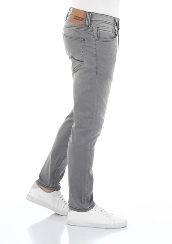 Mustang Herren Jeans Real X Stretchjeans Oregon Tapered Fit