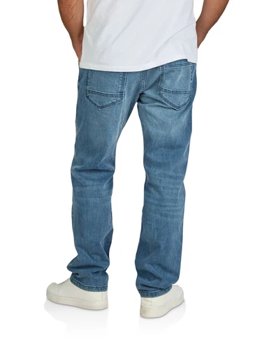 Tom Tailor Jeans Herren Stretch lang Straight Fit Marvin