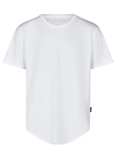 DENIMFY Tshirt Herren lang geschnitten Set 100% Baumwolle Regular Fit DFPaco 4er Pack