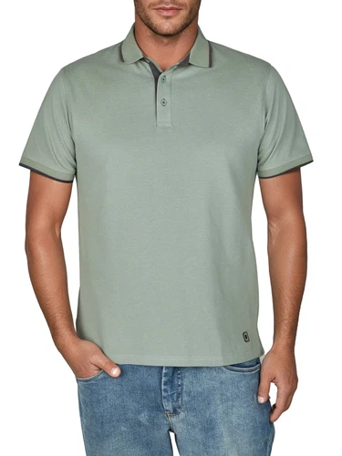 riverso Poloshirt Herren Kurzarm 3er Pack RIVLeano Regular Fit