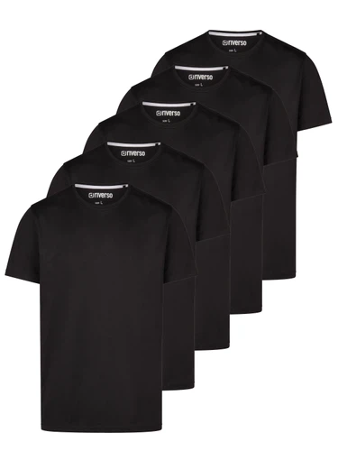 riverso Tshirt Herren Regular Fit RIVDean 5er Set Pack
