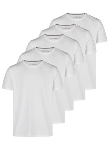 riverso Tshirt Herren Regular Fit RIVDean 5er Set Pack